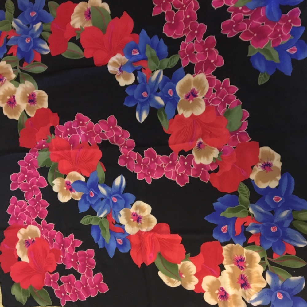 Floral scarf